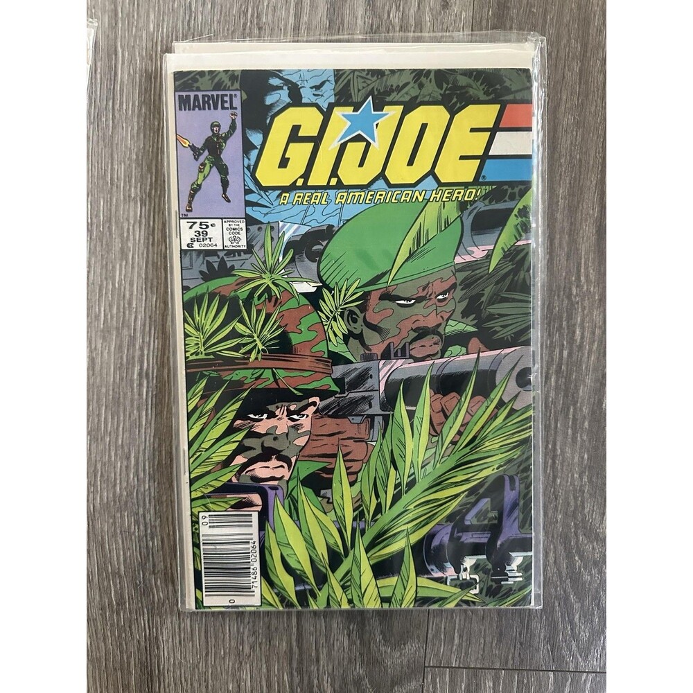Marvel G.I. Joe A Real American Hero #39 Single Issue Comic Color Vintage
